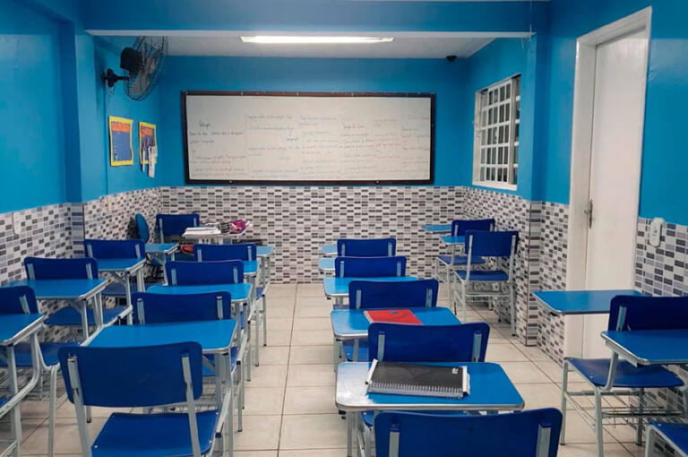 Sala de aula 1º ao 5º ano